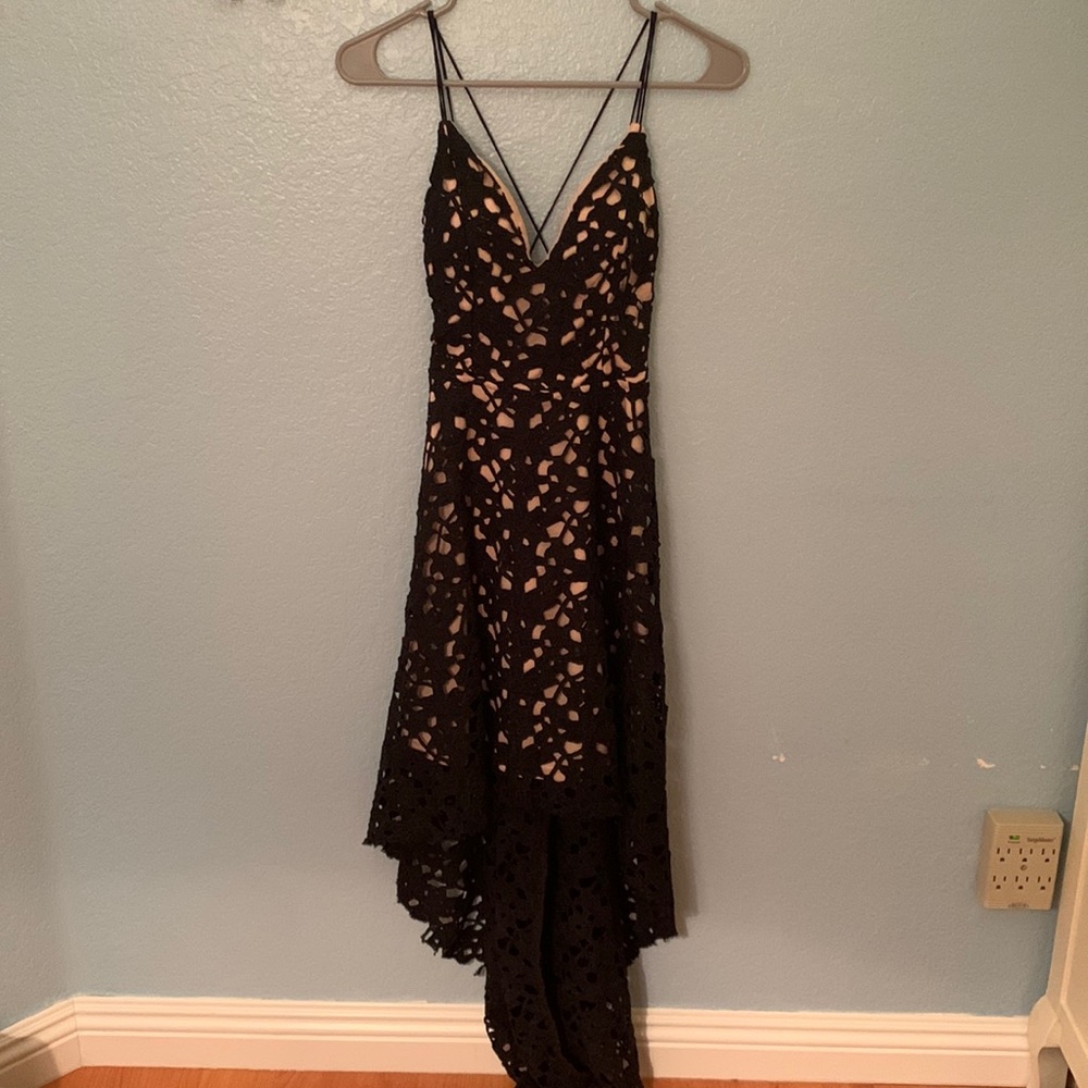 Black Windsor Lace Dress Size Small